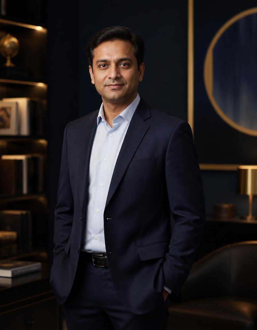 Portrait of Santhosh Kumar, Founder and Managing Director of LIVORA GROUPS